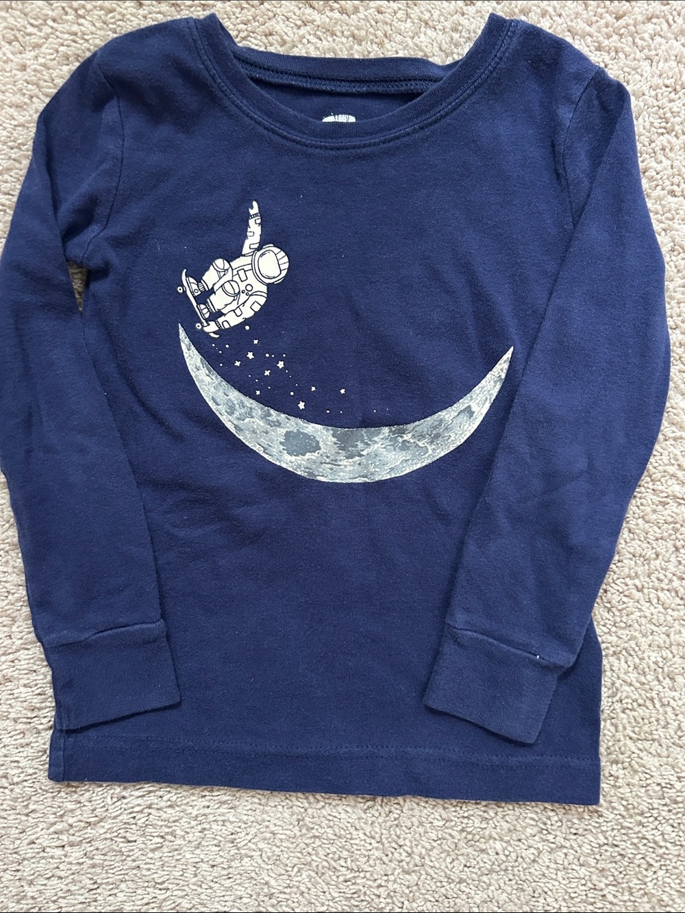 Old Navy Boys Long Sleeve Pajama Shirt